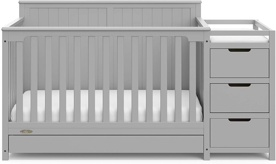 Crib With Changing Table