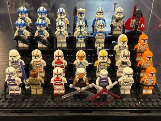 LEGO Star Wars Clone Trooper Minifigure Collection