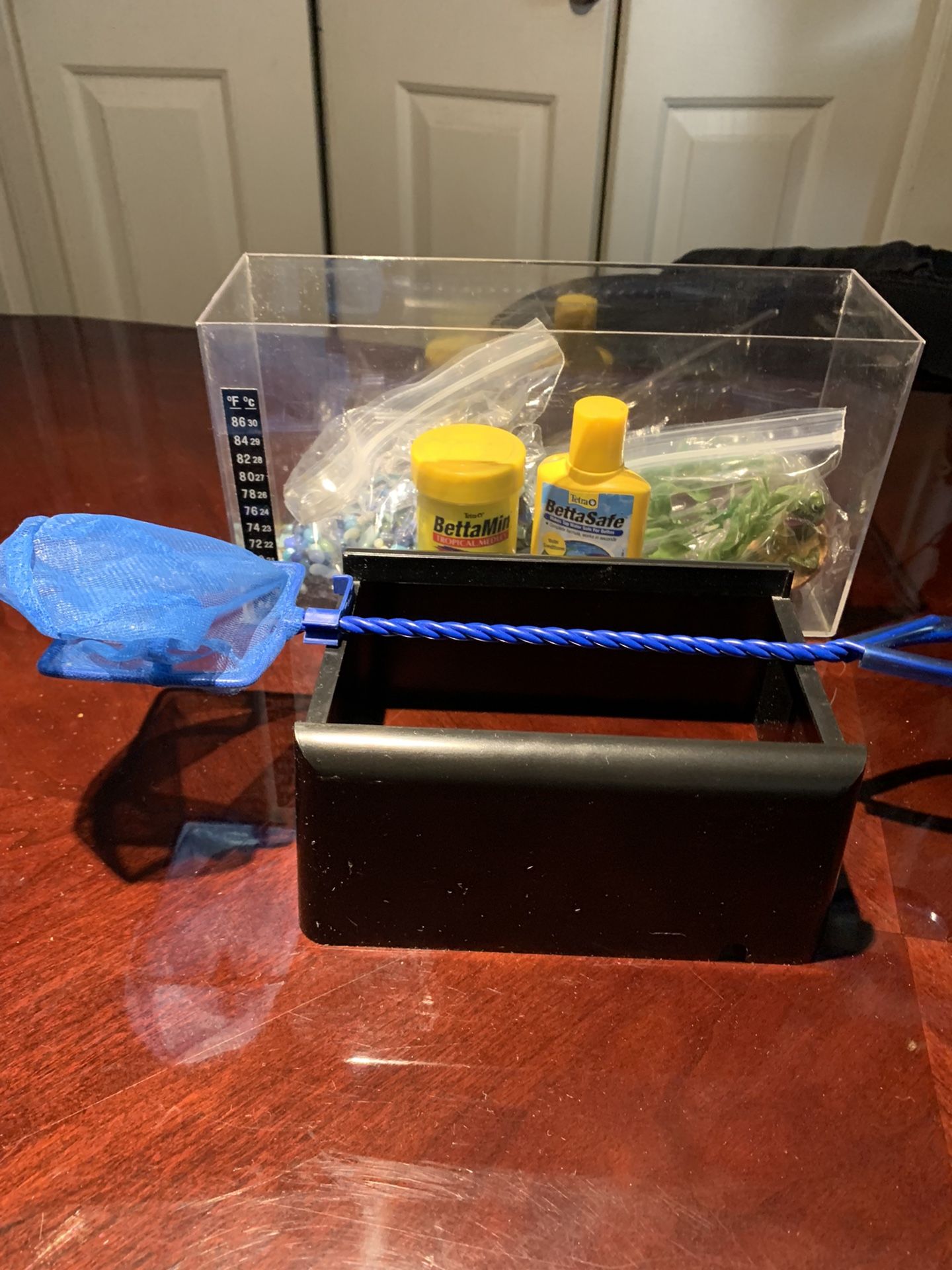 Small Fish Tank And Accessories