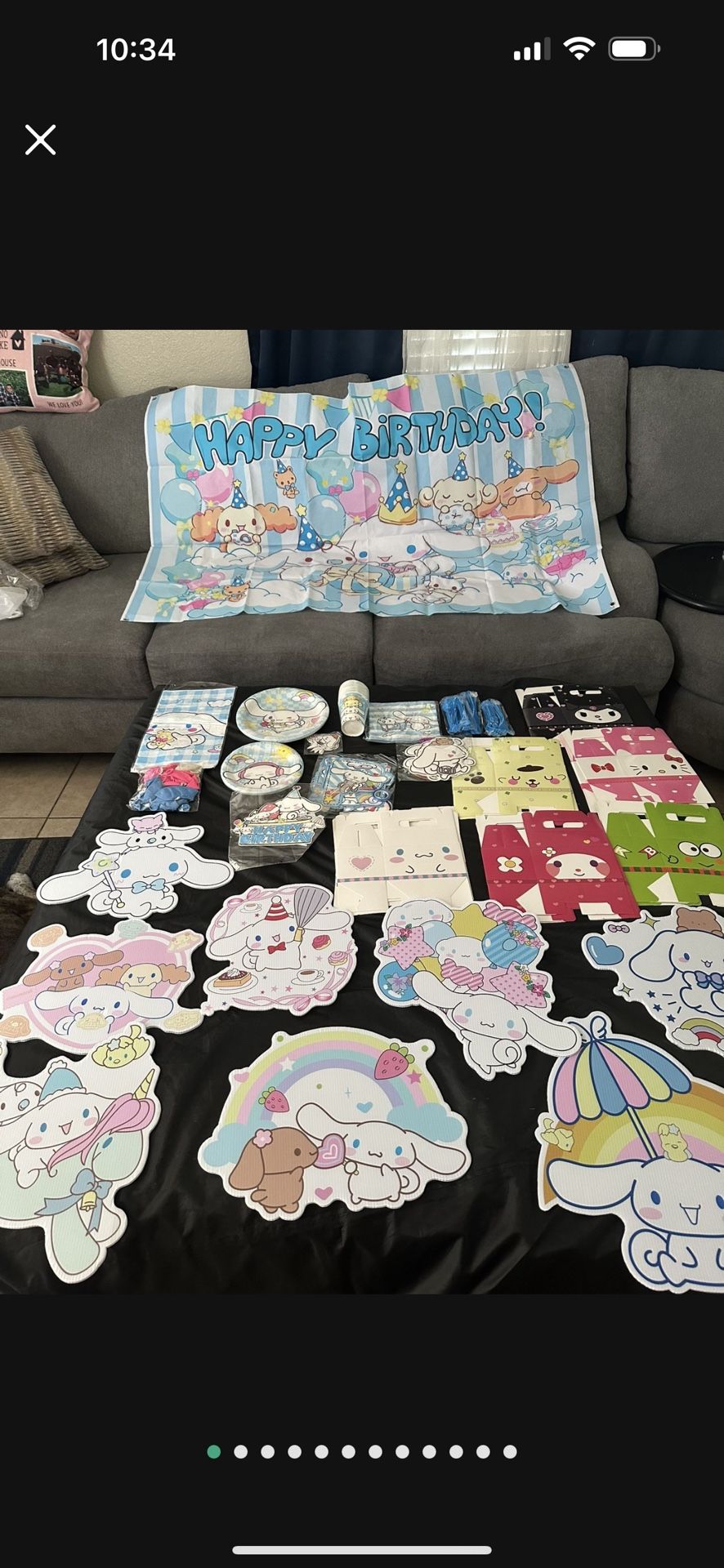 Cinnamon Roll From Hello Kitty Party Supplies