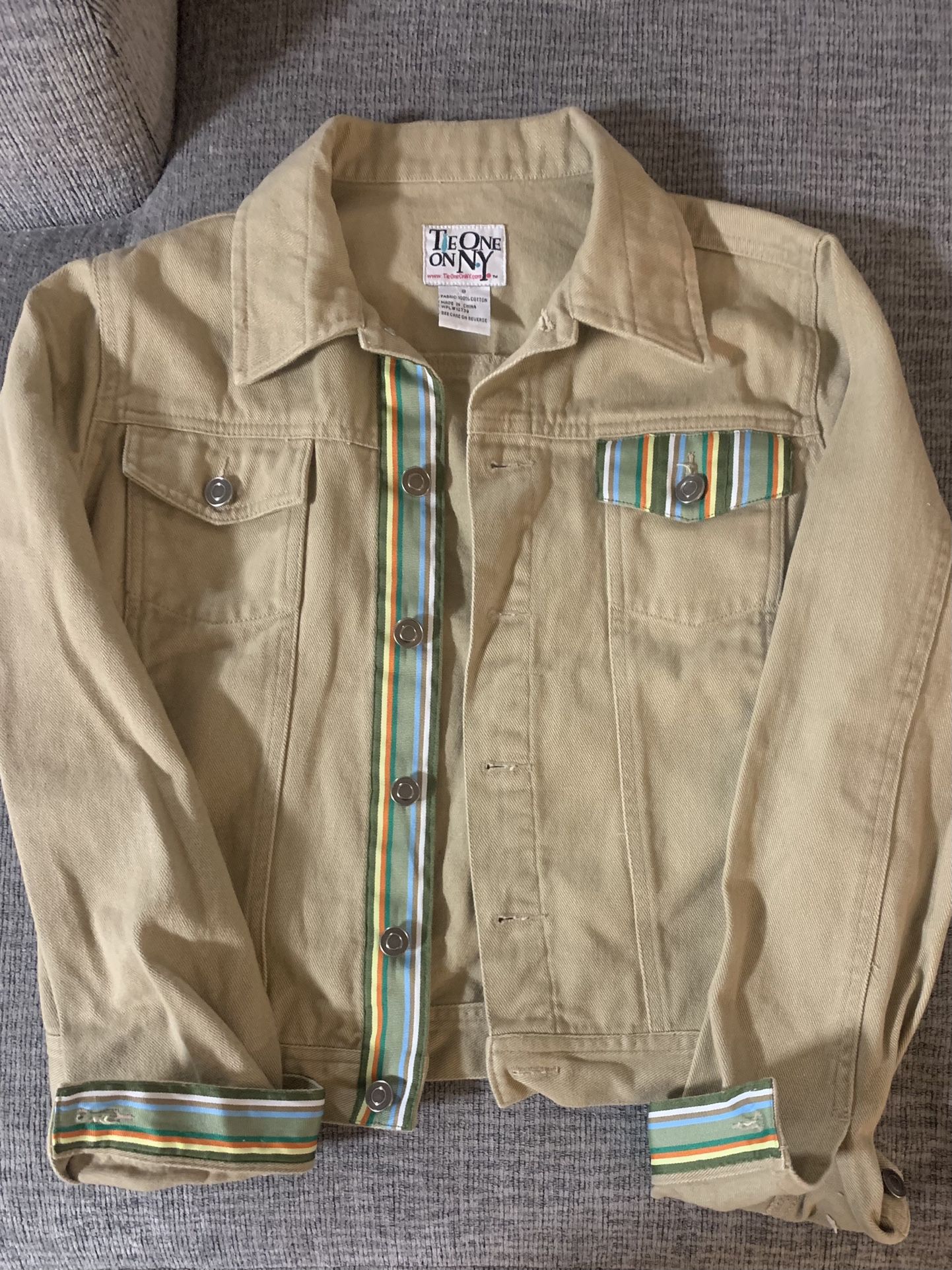Tie One On NY Denim Women’s Jacket