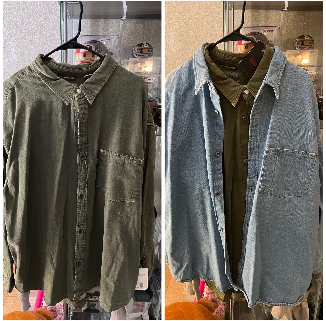Levi’s Denim Pocket Shirt Silvertab Size XL