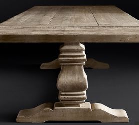 Restoration hardware dining table and chairs set