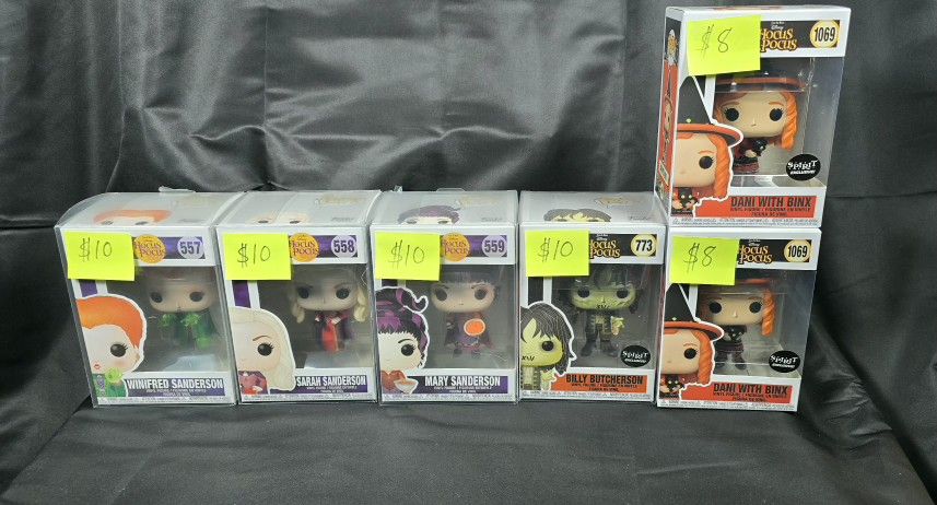 Disney Hocus Pocus Funko Pops 
