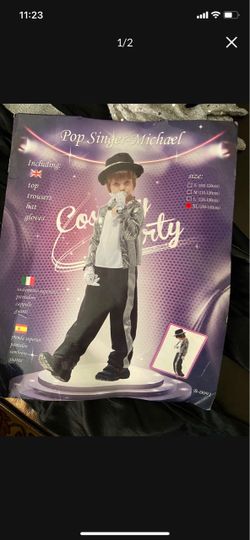 Michael Jackson kid costume