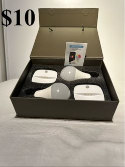 Smart Bulb Kit with Motion Sensors