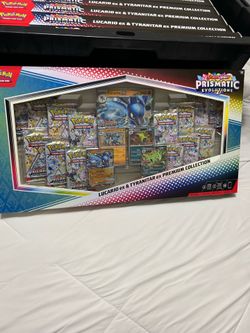 PRISMATIC EVOLUTIONS Lucario EX and Tyranitar EX Premium Collection Sam’s Club