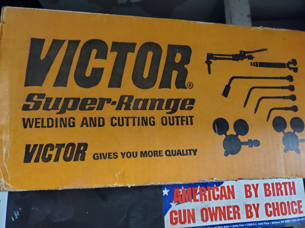 Victor Super Range deluxe cutting torches