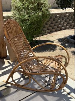 Bamboo Rocking Chair