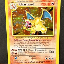 Charizard Holo Base set