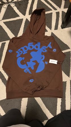 1 of 1 Sp5der brown beluga hoodie