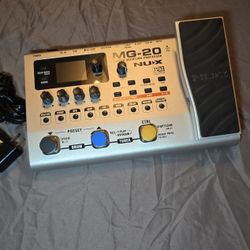 Nux MG-20 Guitar Modeling Prossesor