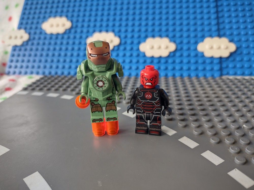 LEGO 76048 SCUBA IRON MAN MINIFIGURE MK37 DEEPSEA MARK 37 SUIT MARVEL - GENUINE