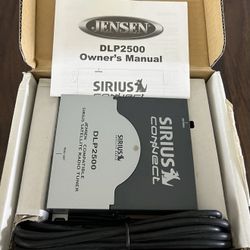 Sirius Connect DLP2500 Sirius Satellite Radio Turner Jensen Compatible