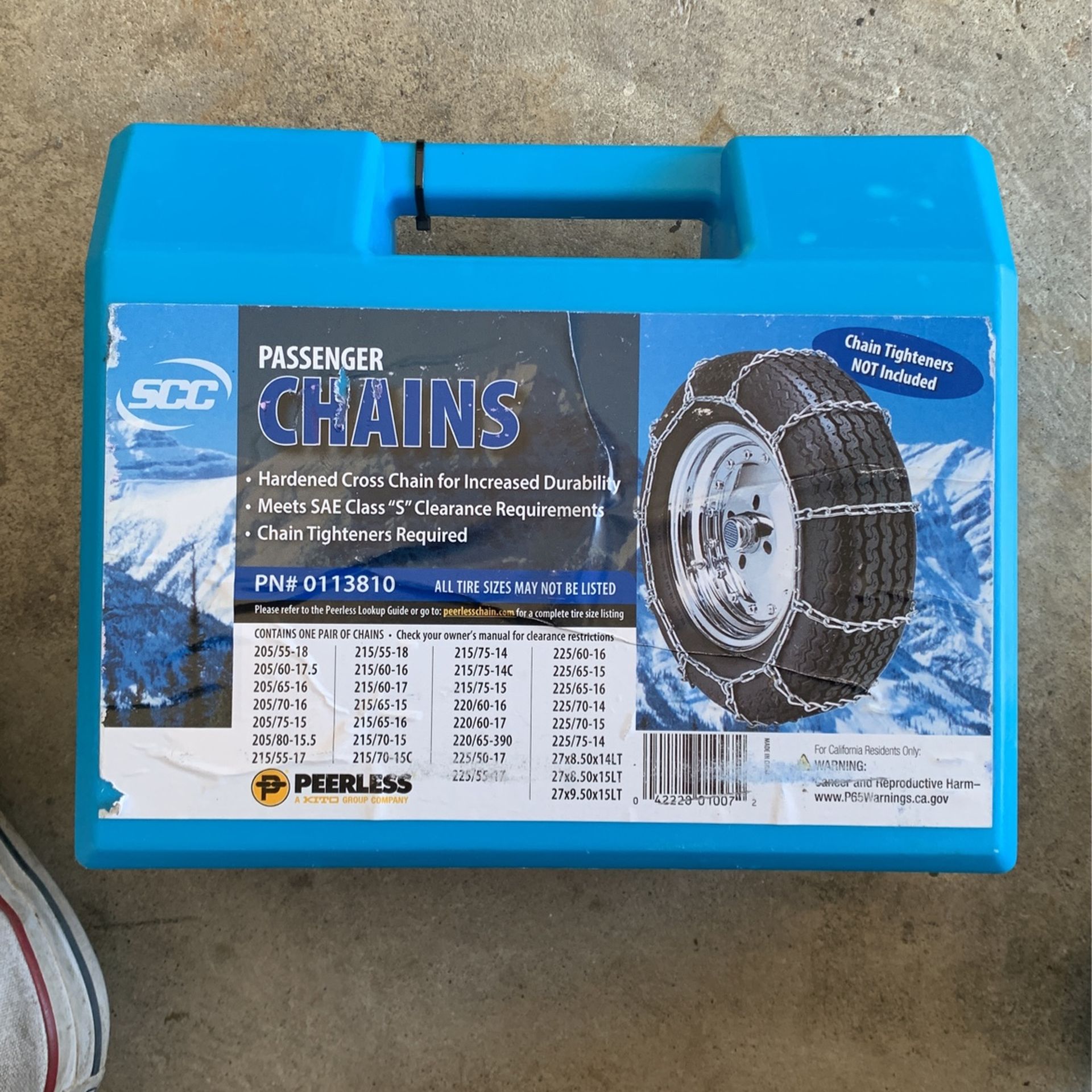 Tire Chains Never Used Brand New