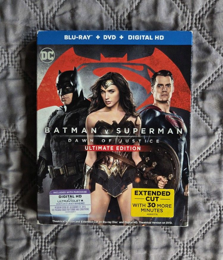 Batman V Superman Blu-Ray + DVD