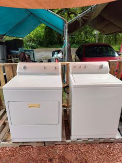 Whirlpool washer and dryer