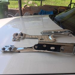Chrome Hood Hinges For Oldsmobile Cutlass