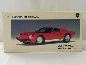 Auto Art Millennium 1:18 Lamborghini Miura SV – Brand New, Mint in Styrofoam
