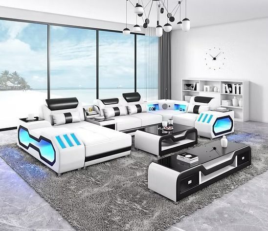 sofa sectional very modern 4 colors finance available