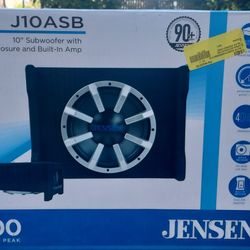 Jensen  Subwoofer With Built Amp