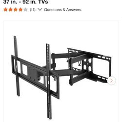 NEW IN BOX”…ProMounts Large Full Motion TV Wall Mount for 37 in. - 92 in. TVs