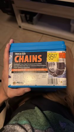 Truck/SUV snow chains