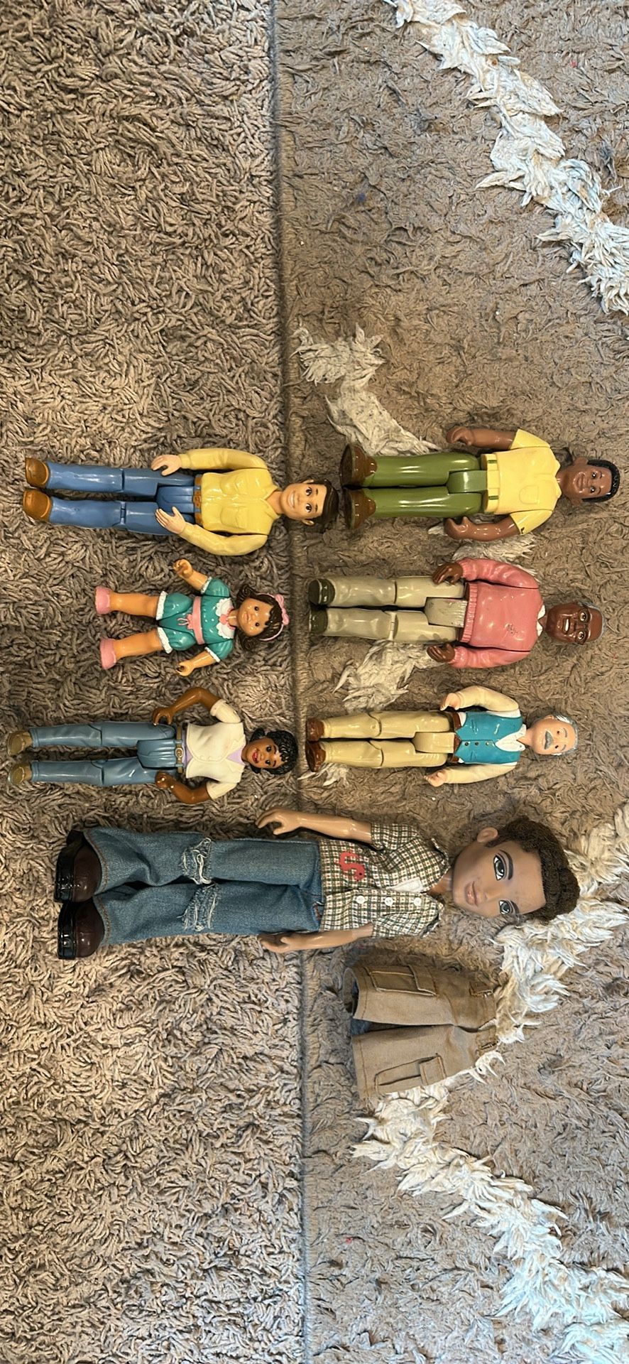 Vintage 90’s Action Figure Dolls
