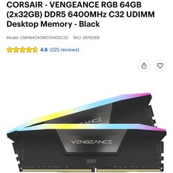 Corsair vengeance 64 Gb DDR5 