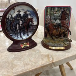 Two Civil War Plates