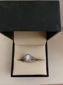 Wedding band and ring