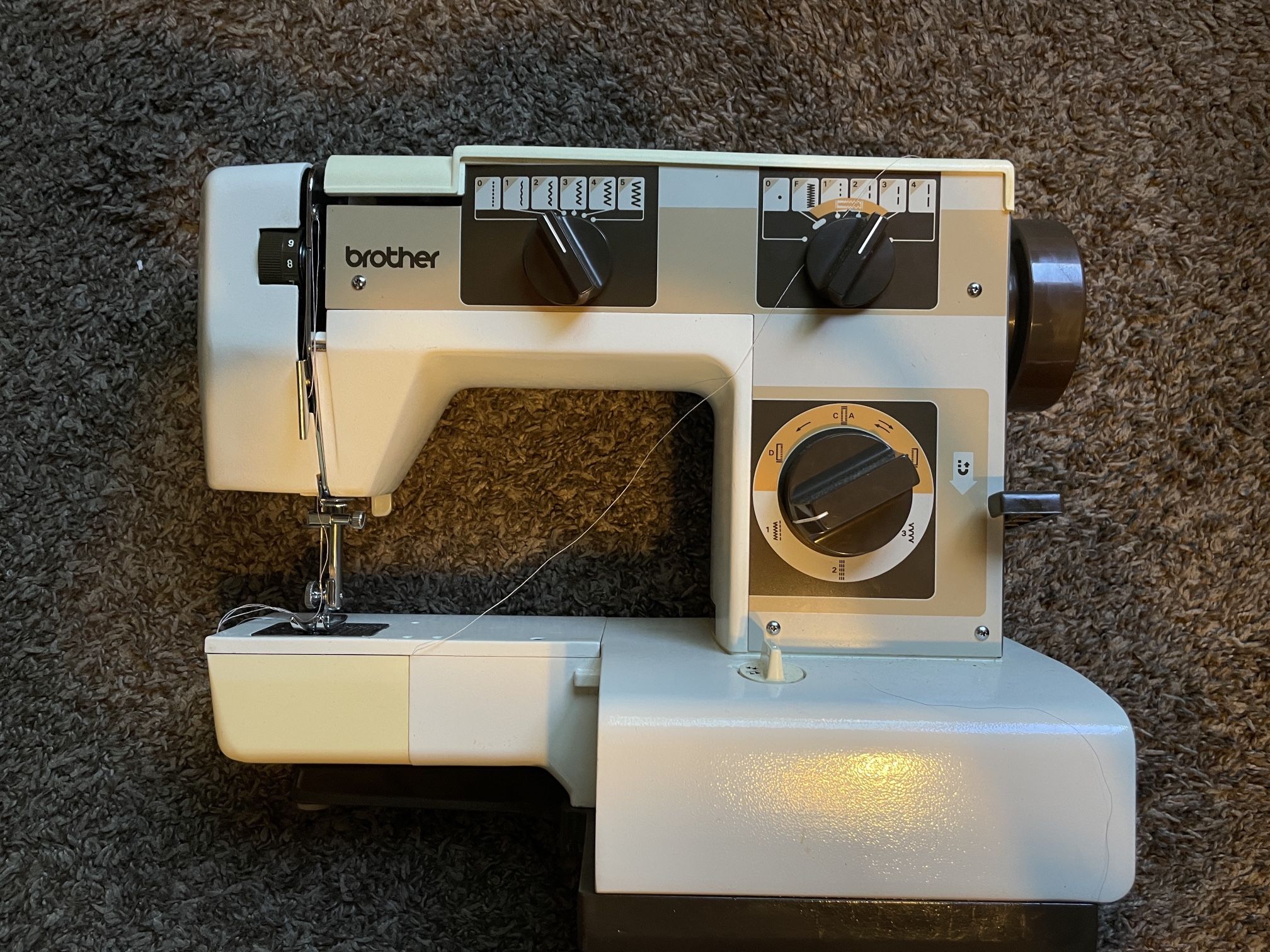 Vintage Brother Sewing Machine — Works or Great Display Piece