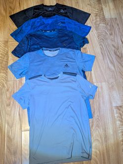 Adidas Athletic shirts size Large Bundle of 5