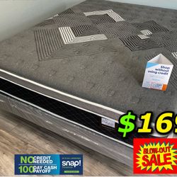Full Size Oasis Thermal Comfort Europillow Top Mattress 
