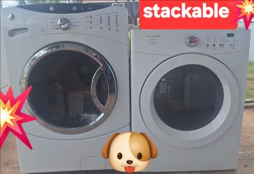 Washer & Electric Dryer. FREE DELIVERY TO GROUND LEVEL ONLY