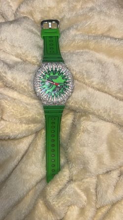 Real Moissanite G-Shock – Fully Flooded Custom Watch – VVS D Color