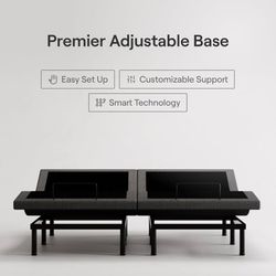 TWO Nectar Comfort Luxe Adjustable Base - 2XL Twin