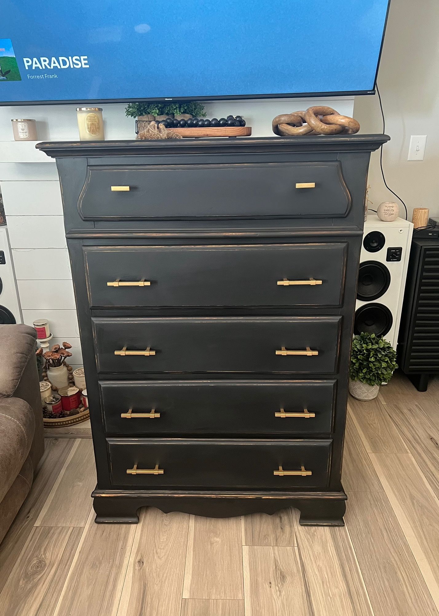 Rustic Dresser And Chest Solid Wood