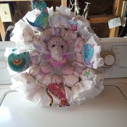 Diaper Wreath