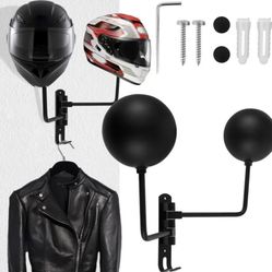 Rotating Motorcycle Helmet Holder 