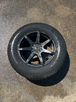 Raceline alloy wheel and tire