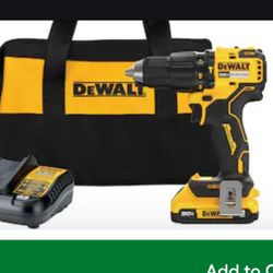 DEWALT Drill 1/2in 20 V