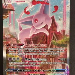 Pokemon Espeon Vmax Alt Art Fusion Strike
