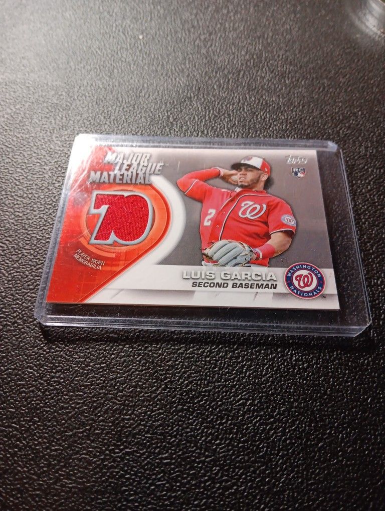 2021 Topps Rlic Card Of LUIS GARCIA