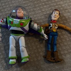 Buzz Light Year And Woody Toy - Fully Functioning 