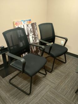 2 Office Guest Chair with Lumbar Support - Pacific Beach