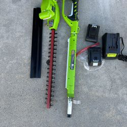 Triniadora 2 Baterías Y Cargador Por 80 