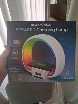 Speaker charging lamp