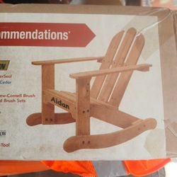 Rocker Chair Unpainted 