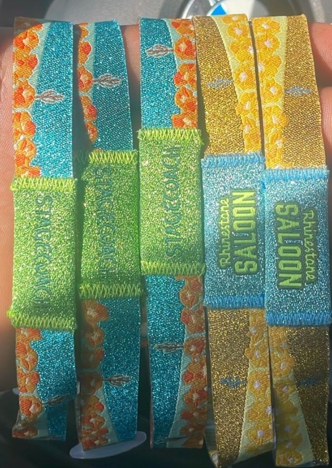 Stagecoach Wristbands
